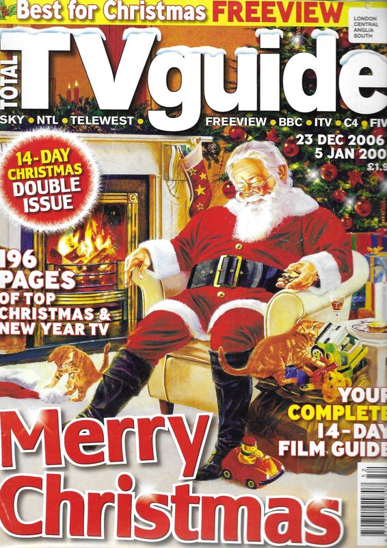 Total Tv Guide Covers UK Christmas TV